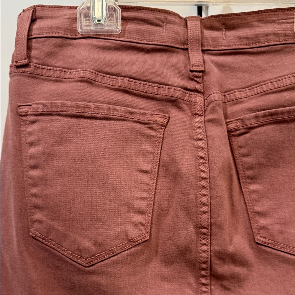 Flying Monkey Brown Button-Front Pencil Skirt - image 5